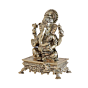 Brass Ganesha Idol 2 Inch  KBH11136