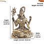 Brass Shiv Idol KBH11146