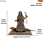 Brass Khodiyar Maa 4 Inch KBH11150