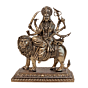 Brass Maa Durga Sitting on Lion 3 Inch KBH11151