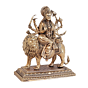 Brass Maa Durga Sitting on Lion 3 Inch KBH11151