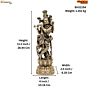 Brass Krishna Idol  KBH11154
