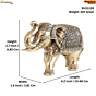 Brass Elephant Statue KBH11155