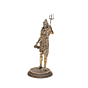 Brass Shiva Standing idol KBH11163