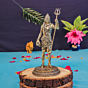 Brass Shiva Standing idol KBH11163