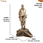 Brass Statue of Unity KBH11169