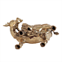 Brass Cow & Calf Statue KBH11173