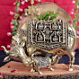Brass Cow & Calf Statue KBH11173