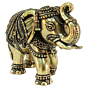 Brass Elephant Statue for Home Decor & Vastu | Decorative Brass Elephant Idol for Office, Living Room & Gift BH11182