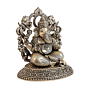 Brass Ganesha Idol  KBH11197