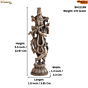 Brass Krishna Idol  KBH11199