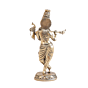 Brass Krishna Idol KBH11201