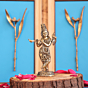 Brass Krishna Idol KBH11201