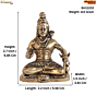 Brass Shiv Idol  KBH11202