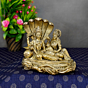 Brass Vishnu Lakshmi Idol for Home Temple | Lakshmi Narayan Brass Murti for Puja, Spiritual Decor & Gift BH11203