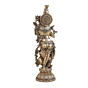 Brass Radha Rani Idol for Home Temple | Radha Brass Murti for Puja, Spiritual Decor & Gift BH11210