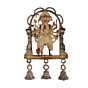 Brass Panchmukhi Hanuman Wall Hanging Bell KBH11239