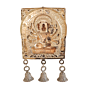 Brass Panchmukhi Hanuman Wall Hanging Bell KBH11240