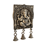 Brass Ganesha Wall Hanging Bell KBH11241
