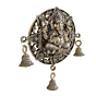Brass Ganesha Wall Hanging Bell KBH11242