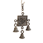 Brass Shubh Wall Hanging Bell KBH11243