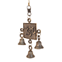 Brass Shubh Wall Hanging Bell KBH11243