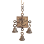 Brass Shubh Wall Hanging Bell KBH11243