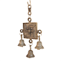 Brass Swastika Wall Hanging Bell KBH11246