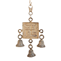 Brass Swastika Wall Hanging Bell KBH11246