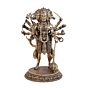 Brass Panchmukhi Hanuman Statue , 6 Inch  KBH11250