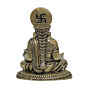 Brass Goddess Annapurna Idol for Home Temple Annapurna Mata Brass Statue for Pooja Room, Spiritual Decor & Vastu BH11259