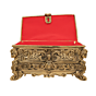 Brass Handcrafted Jewellery Box KBH11274