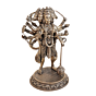 Brass Panchmukhi Hanuman Idol Statue Hindu God Hanuman Murti for Home Temple, Office, Puja Room & Vastu Decor BH11282