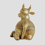 Brass Nandi Statue 9 Inch KBH11306