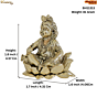 Brass Bal Krishna Idol KBH11313