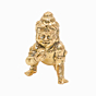 Laddu Gopal Brass Murti for Home Temple, Puja Room & Janmashtami Decor BH11362