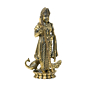 Lord Kartikeya Brass Murti for Home Temple, Puja Room & Spiritual Decor BH11364