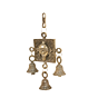  Handmade Brass Sangu Chakara Bell 