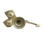 Handmade Brass Aarti Diya | KBH11395