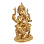 Brass Ganesha Idol KBH11446