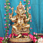 Brass Ganesha Idol KBH11446