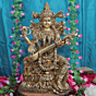 Brass Saraswati Devi Statue KBH11448