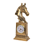 Brass Horse Design Clock 11 inch KBH11450