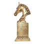 Brass Horse Design Clock 11 inch KBH11450