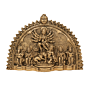 Brass Durga Ma Wall Hanging KBH11456