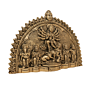 Brass Durga Ma Wall Hanging KBH11456