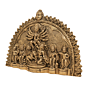 Brass Durga Ma Wall Hanging KBH11456