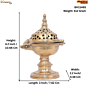 Brass Dhoop dani KBH11465