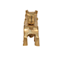 Brass Dog Candle Stand KBH11468