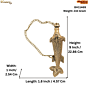 Brass Fish surmadani 9 inch KBH11469
